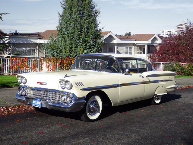 348 tri-power, body-off restoration 1958 Chevrolet Bel Air/150/210 2-door Hardtop