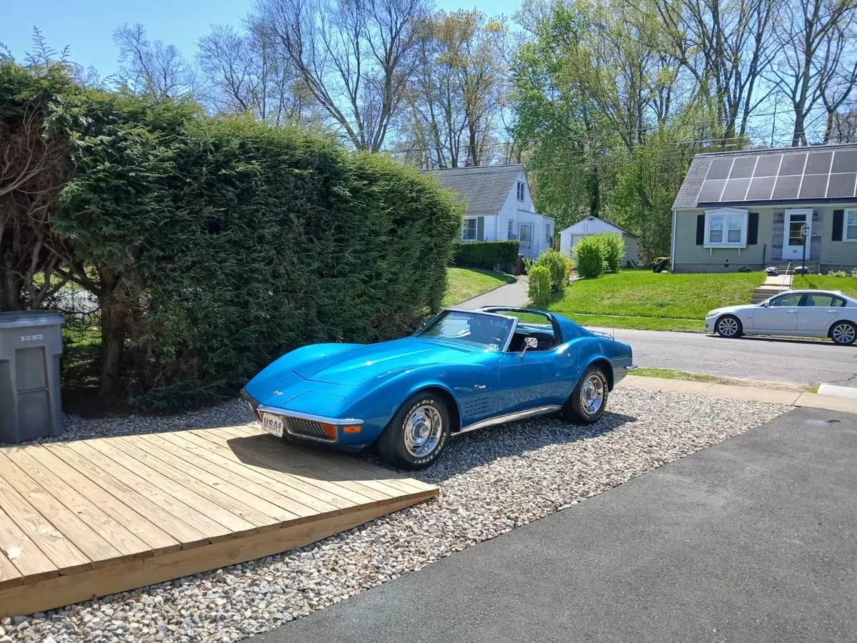 350 4spd 1972 Chevrolet Corvette