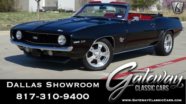 350 CID V8 1969 Chevrolet Camaro SS Convertible 350 CID V8 4 Speed Automatic 1969 Chevrolet Camaro SS