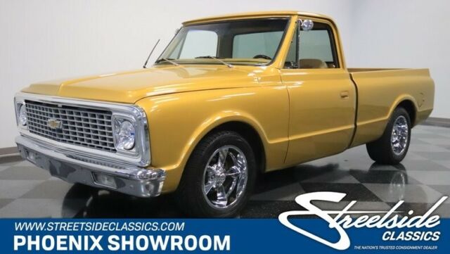 350 CRATE MOTR, AUTO, PS, FRNT DISCS, SLICK PAINT, MODRN UPGRADES, GR8 C10 CUSTM 1972 Chevrolet C-10 --