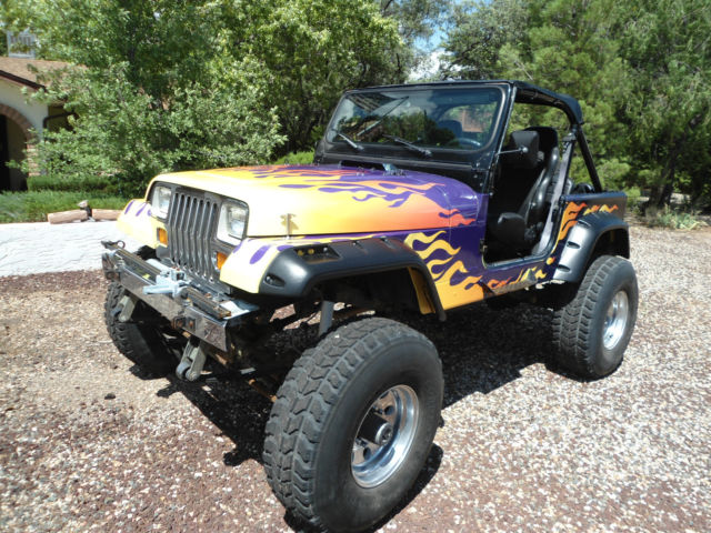 350 F.I, WHIPPLE SUPERCHARGED LIFTED JEEP 1987 Jeep Wrangler