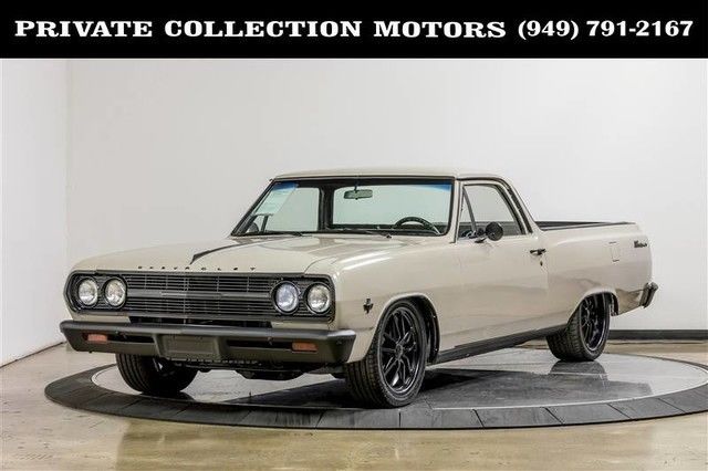 350 Goodwrench crate motor rated at 330 HP Cool Classic Resto Mod 1965 Chevrolet El Camino