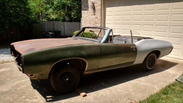 350 HO 4 Spd Convert 1 of 176 RARE! From Boomershine Pontiac in Atlanta No GTO! 1968 Pontiac Le Mans