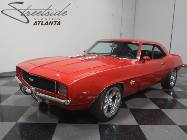 350 LT1 FUELIE V8, 6-SPEED, DUALS, TUBULAR ARMS, PWR FRNT DISC/STEER, R134A A/C! 1969 Chevrolet Camaro