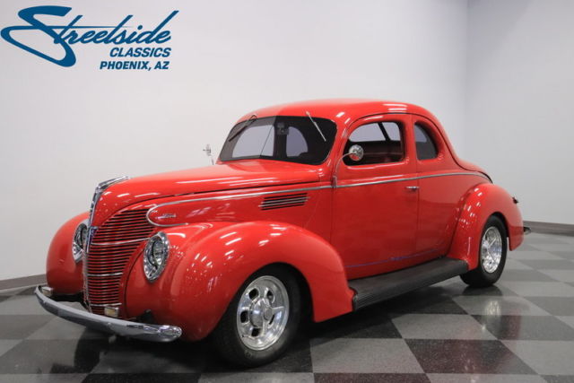 350 SMALL BLOCK V8, AUTO, PS, FRNT DISC, ALL-STEEL, AMAZING CUSTOM 5-WINDW FORD! 1939 Ford Business Coupe