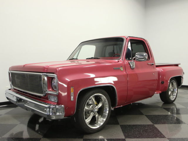 350 V8, 4 SP MAN, PS, PB W/FRNT DISCS, SUPER STRAIGHT, NICE PAINT, GORGEOUS C10! 1975 Chevrolet C10