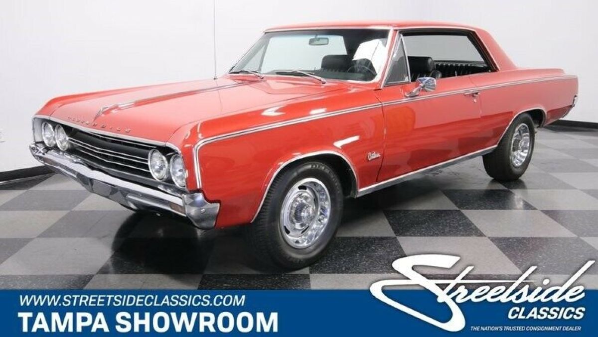 350 V8 4 SPEED MANUAL POWER STEERING ORIGINAL COLORS UPGRADED SUSPENSION 1964 Oldsmobile Cutlass Holiday Coupe