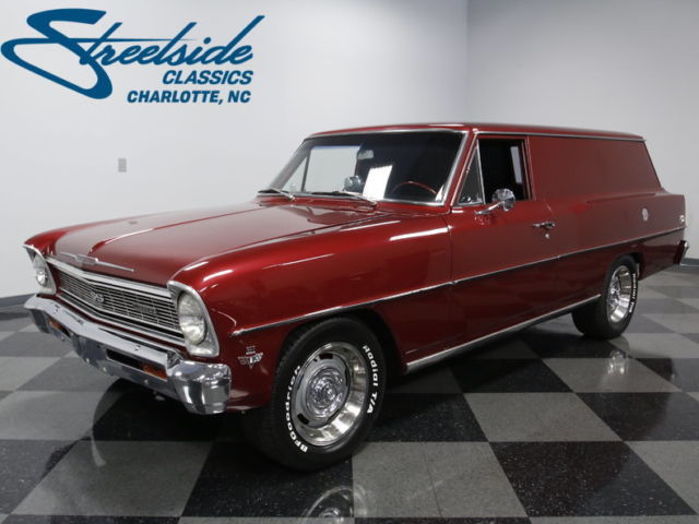 350 V8, 4SPD TRANS, CUSTOMIZED, MAGAZINE FEATURED, RUNS GR8, RECENTLY REFRESHED! 1966 Chevrolet Nova Custom Nomad