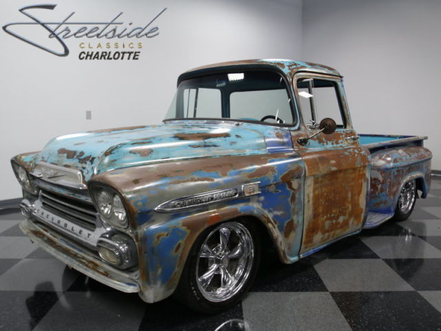 350 V8, 700R4, PATINA,LOWERED ON IMPALA FRAME, PWR STEER & BRAKE, GR8 CRUISER!! 1959 Chevrolet Apache