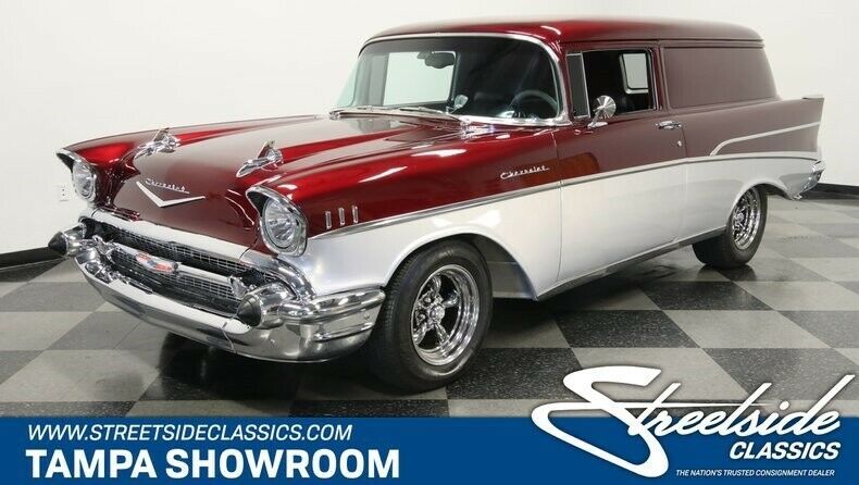 350 V8 700R4 P/S P/B FRONT DISC COLD R134 AC GORGEOUS PAINT RECEIPTS RARE 1957 Chevrolet Other