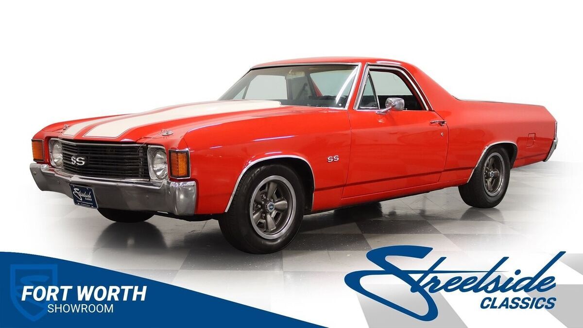 350 V8, Auto, A/C, Pwr Steer/Brakes, Front Disc, Runs & Drives Great! 1972 Chevrolet El Camino SS Tribute