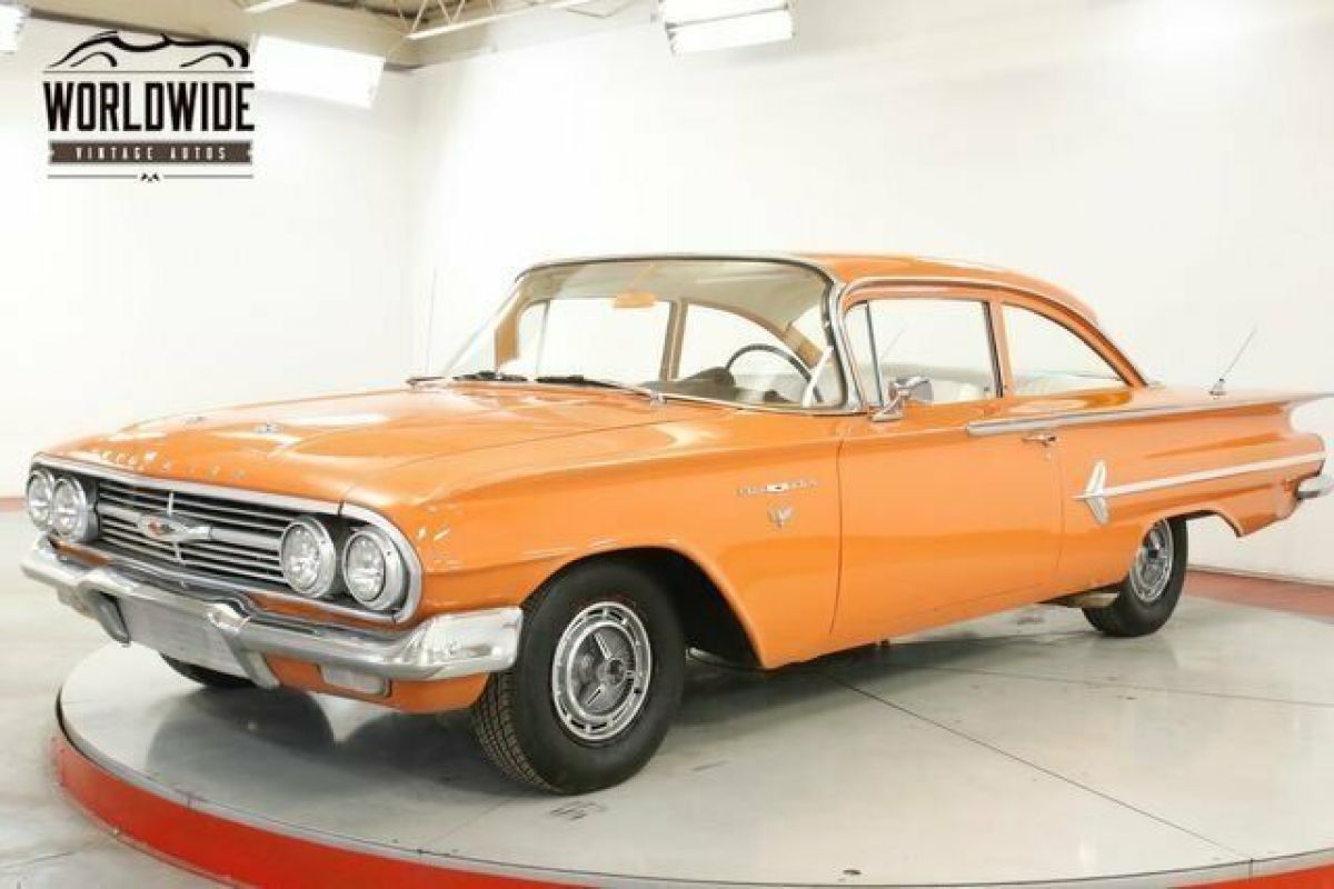 350 V8 Auto Power Front Disc New Interior 1960 Chevrolet Belair