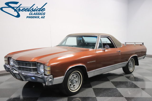 350 V8, AUTO, PS, FRONT DISKS, OWNER'S MANUAL, FACTORY CORRECT COLOR,TOW HITCH!! 1971 Chevrolet El Camino