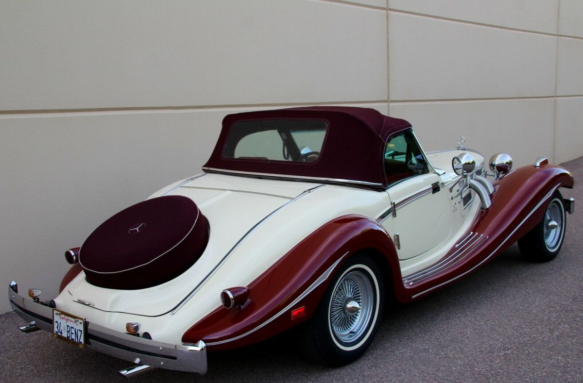 1934 Replica/Kit Makes Mercedes Benz 500K - 540K Other Oldtimer Convertible - photo 12