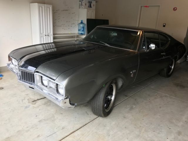350 V8 New RIms and Tires 442 Hood Lots of Upgrades Clean Car Perfect Project 1968 Oldsmobile Cutlass S