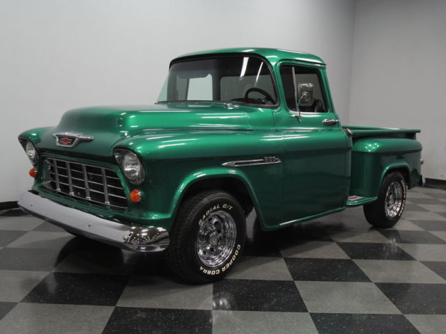 350 V8, TH400, BIG BACK WIN,CUST INT, GOOD PAINT, FUN CLASSIC P/U, SOLID, VALUE! 1955 Chevrolet Other Pickups 3100