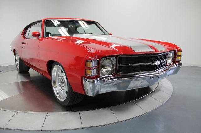 350/400+hp - 4-Speed Manual - Arizona Car - Lazer straight & rust free! Leather 1971 Chevrolet Chevelle Malibu