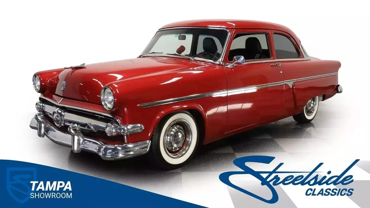351 CLEVELAND V8 C6 AUTOMATIC POWER 4 WHEEL DISC UPGRADED SUSPENSION COLD A/C GO 1954 Ford Customline