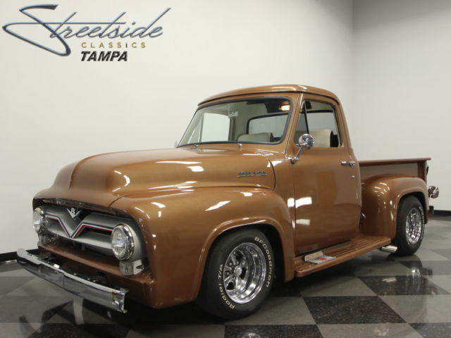 351 V8, AUTO, IFS, PS, 4 WHL DISCS, COLD A/C, NICE PAINT & INT., GREAT CRUISER 1955 Ford F-100