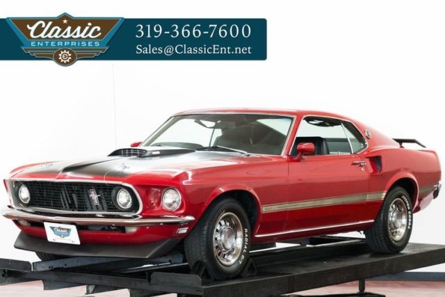 1969 Ford Mustang air conditioning power steering brakes spoilers