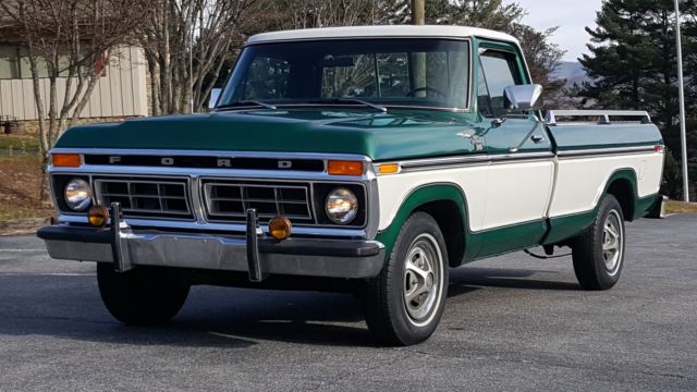 351M V8 - Auto - Cold Factory AC - PS - PB - Only 80,795 Original Miles 1977 Ford F-150 Ranger XLT