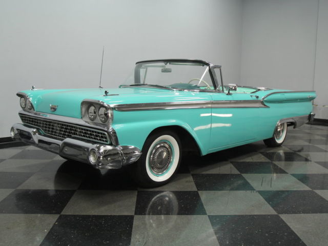 352 V8, 3 SPD AUTO, PWR STEERING, RARE, FUN, NICE PAINT & INTERIOR, VALUE PRICE! 1959 Ford Galaxie Skyliner
