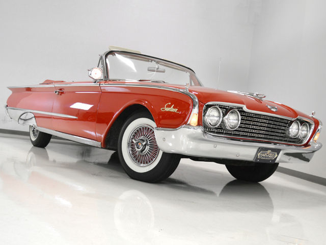 352 V8, loaded with options, beautiful paint & interior, new top, let's cruise! 1960 Ford Galaxie Sunliner