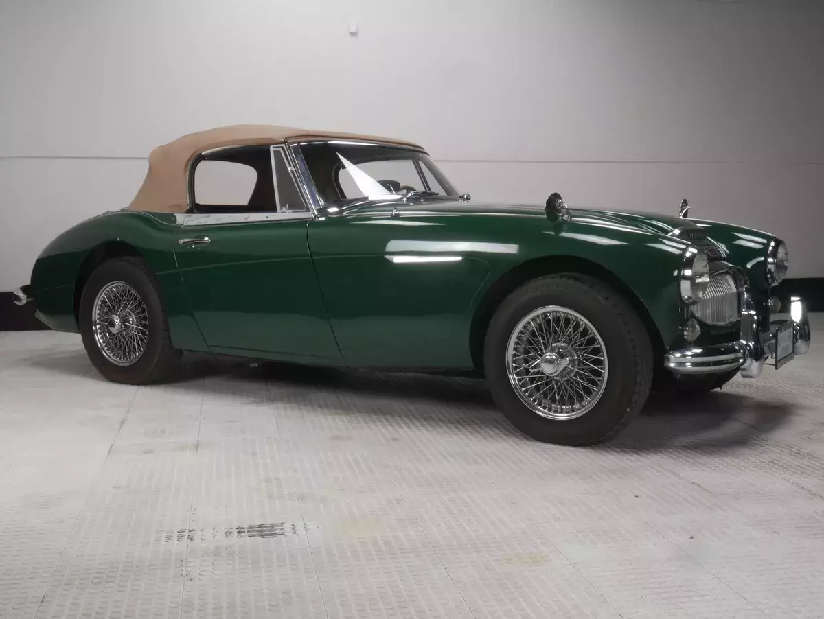 35217 Miles Green Convertible Available Now! 1965 Austin Healey 3000