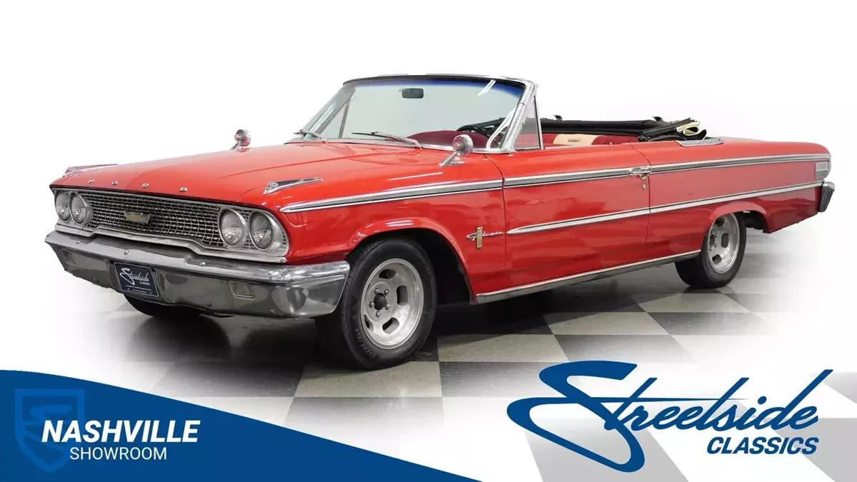 352ci V8 automatic transmission power convertible top 1963 Ford Galaxie 500 Convertible