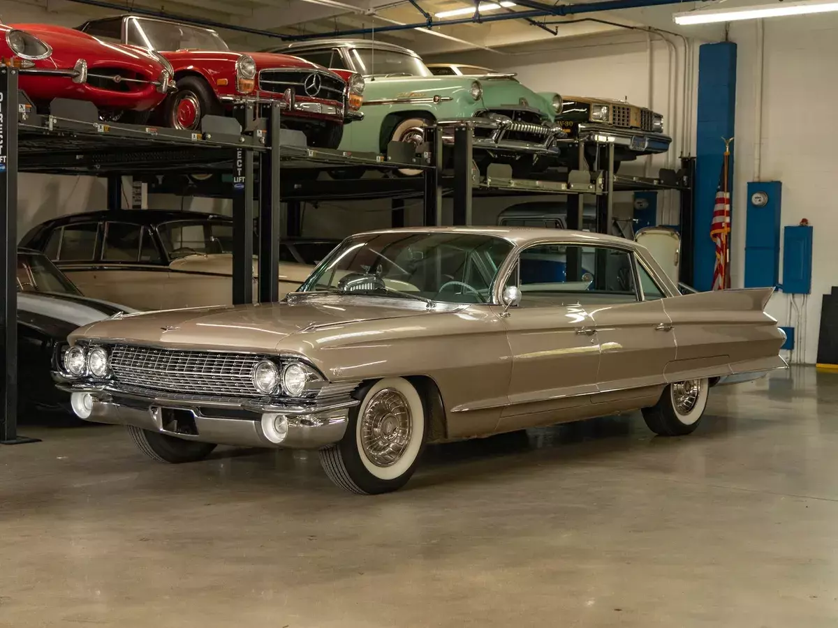 3548 Miles 390/325HP V8 Automatic4 Door Hardtop 1961 Cadillac DeVille 6W 4 Door Hardtop