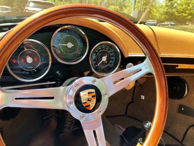 1957 Replica/Kit Makes 356 Convertible Speedster Black - Leather Tan - photo 8