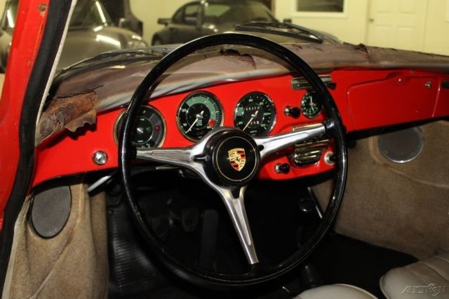 1964 Porsche 356 PORSCHE 356 1600 SC REUTTER COUPE - photo 9