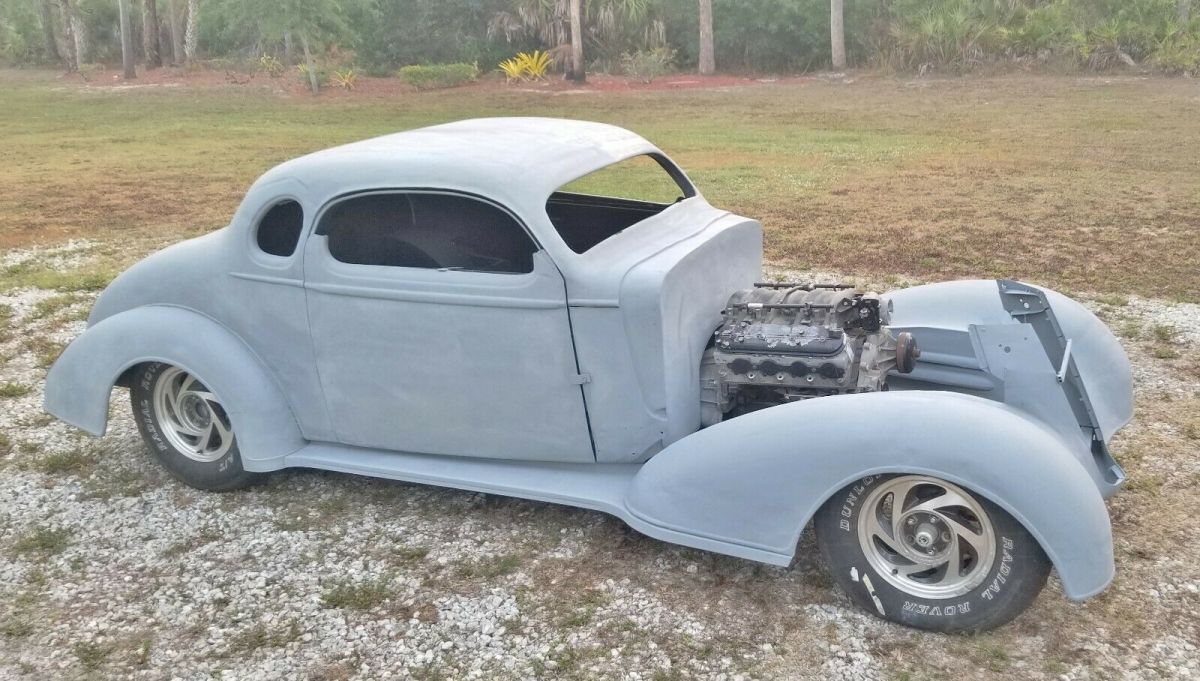 36 Chevy Coupe Project Car - Custom Modified Frame, Body and Suspension 1936 Chevrolet Project Car