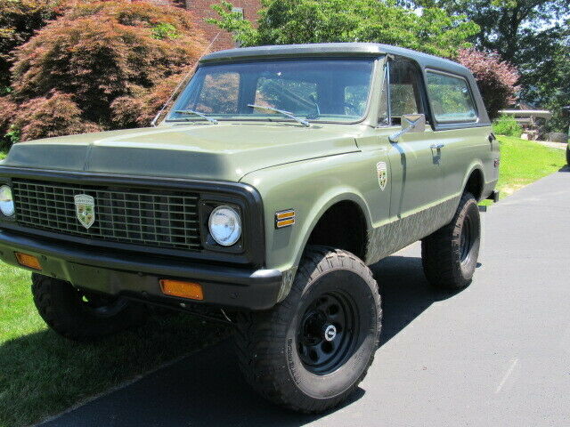 360 Jasper engine with Sniper EFI comuter controlled fuel injection 1972 Chevrolet Blazer K-5 Mossy Oak Gamekeeper Edition