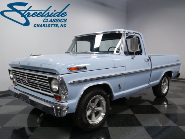 360 V8, 3SPD TRANS, VERY CLEAN IN/OUT, TRUCK RUNS AS GOOD AS IT LOOKS, SO NICE! 1968 Ford F-100 Ranger