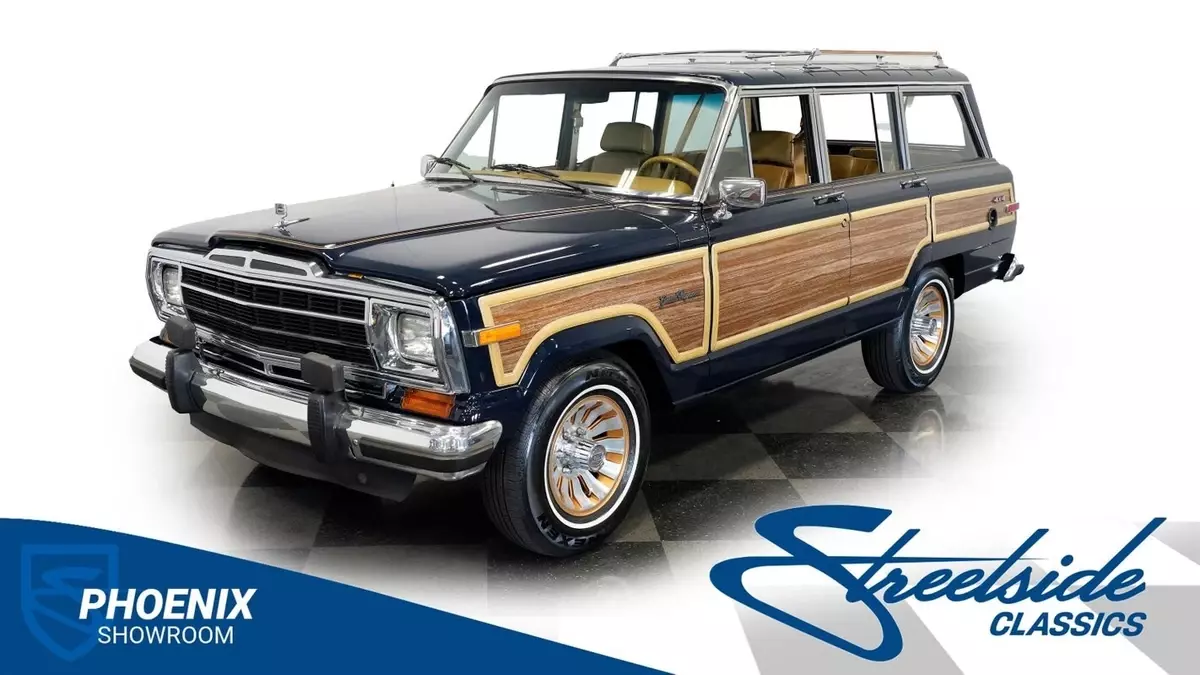 •360 V8 Engine•3 Speed Transmission•4X4 Drivetrain•Single 2 Barrel Aut 1987 Jeep Wagoneer