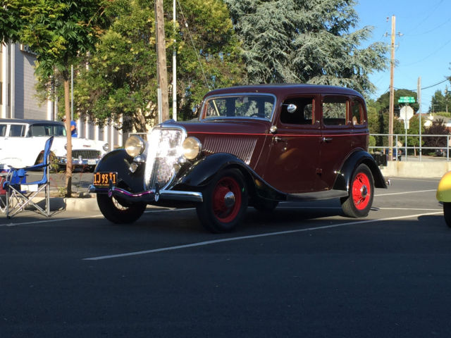 36,000 original miles - mohair interior-motor original running super 1934 Ford deluxe