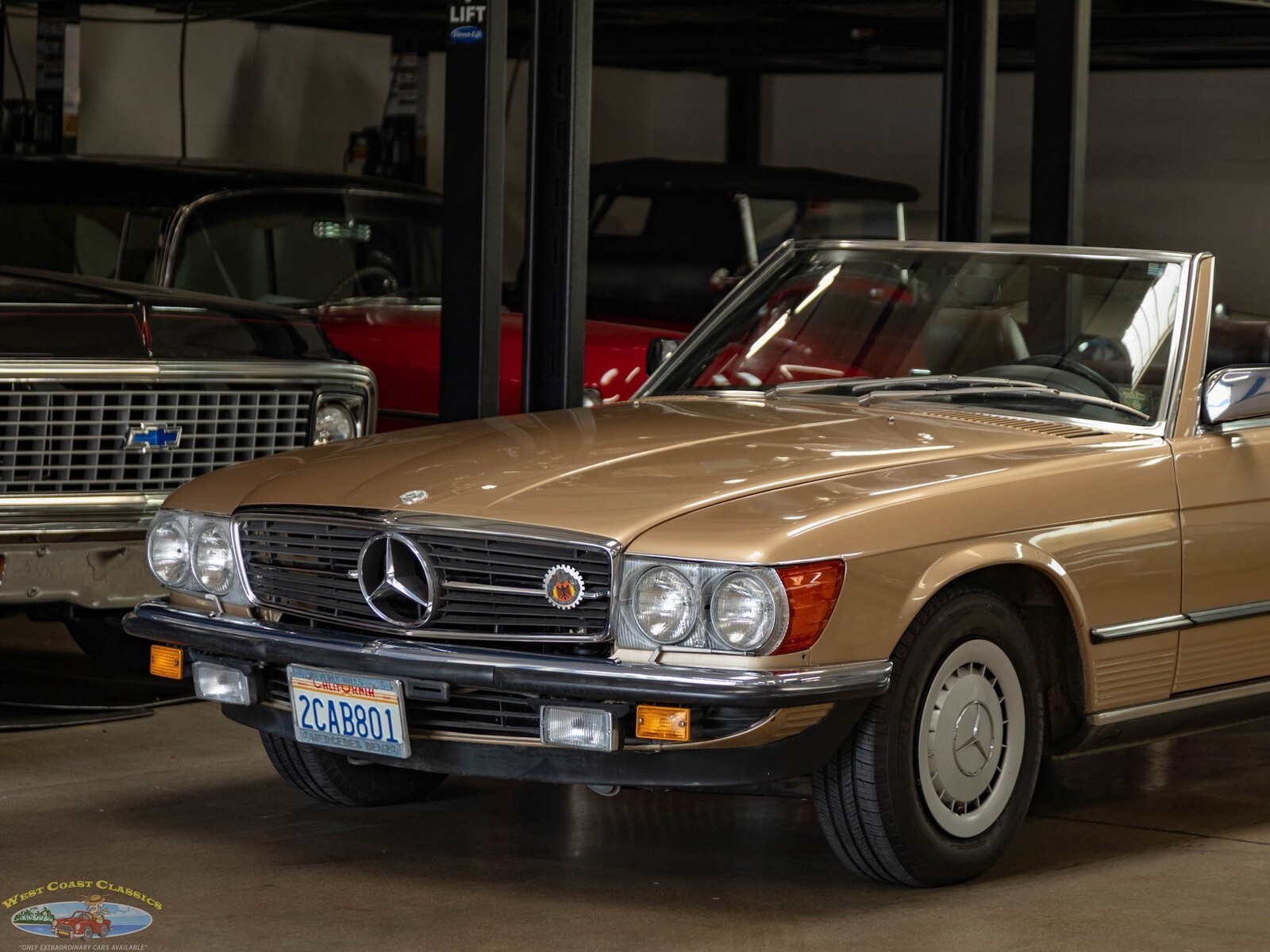 1985 Mercedes-Benz SL-Class Euro Spec 6 cyl Convertible with 36K orig miles - photo 11