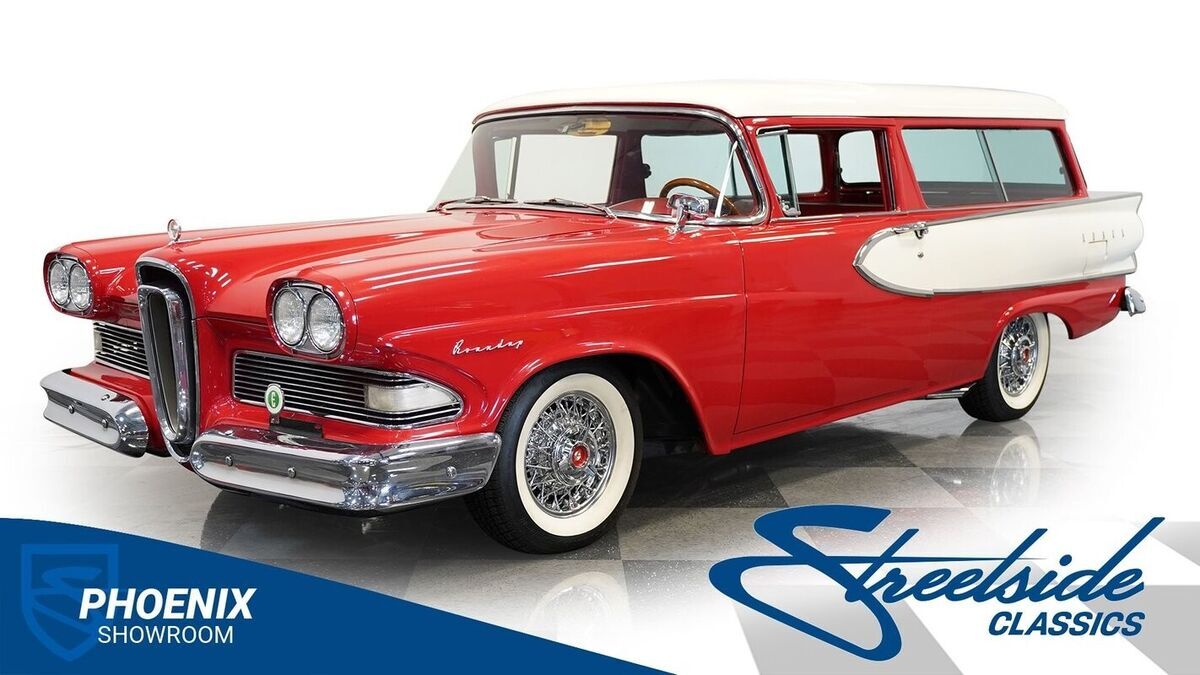 361 V8 EDSEL WAGON 1958 Edsel Roundup 2 Door Station Wagon