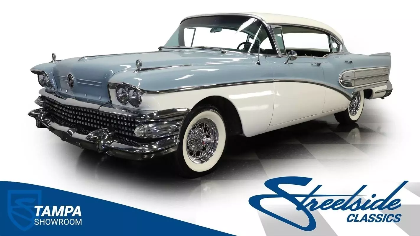 364 NAILHEAD V8 AUTOMATIC TRI POWER POWER WINDOWS POWER STEERING POWER BRAKES OR 1958 Buick Super Riviera Sedan