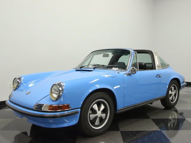 36K ACTUAL MILES, FUEL INJECTED FLAT 6, INCREDIBLE PAINT, 5-SPEED, MINT RARE 911 1970 Porsche 911 E Targa