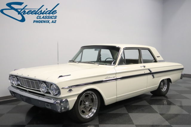 374 TWIN TURBO, 800+ HP ON 91 OCTANE!! 230K+ IN BUILD RECEIPTS, TOP-NOTCH RESTO! 1964 Ford Fairlane 500 Restomod