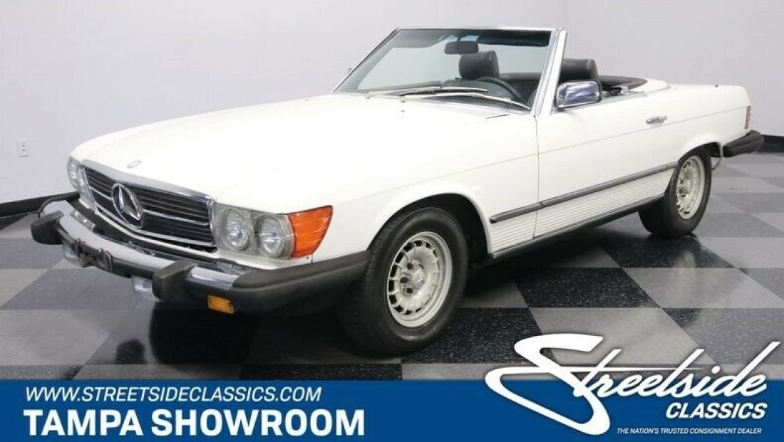 3.8 V8, 4 SPD AUTO, CLEAN CARFAX, BOTH TOPS, 4 WHL DISC, FACTORY CORRECT COLOR! 1984 Mercedes-Benz SL-Class