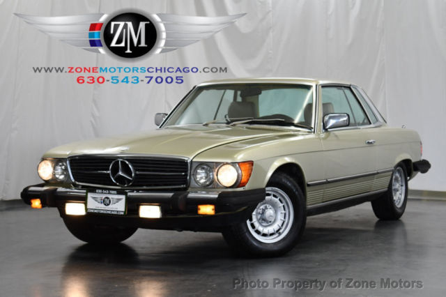 380 SLC 2 dr Coupe Unspecified Gasoline V8 Green 1981 Mercedes-Benz 300-Series 380 SLC