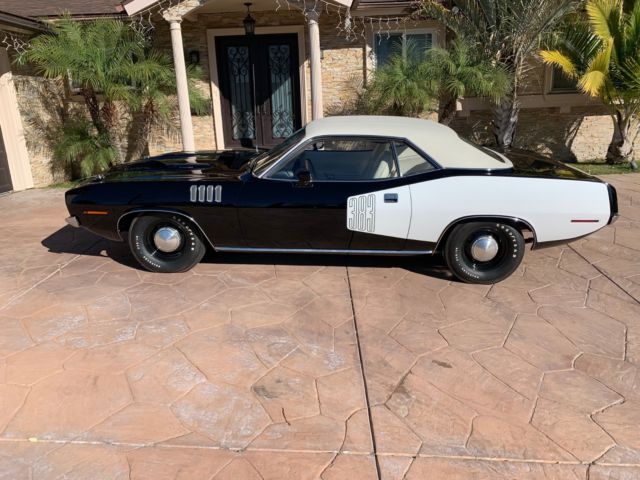 383 cuda matching numbers 1971 Plymouth Barracuda CUDA