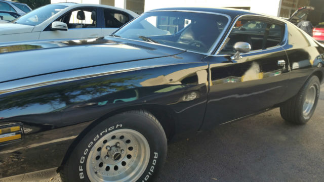 383 Magnum Muscle Car Dodge Charger..Mopar Go Far..Black on Black 1971 Dodge Charger