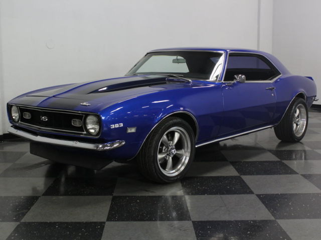 383 SROKER V8, AUTO W/ GEAR VENDORS OVERDRIVE, COLD A/C, SWEET COLOR COMBO! 1968 Chevrolet Camaro