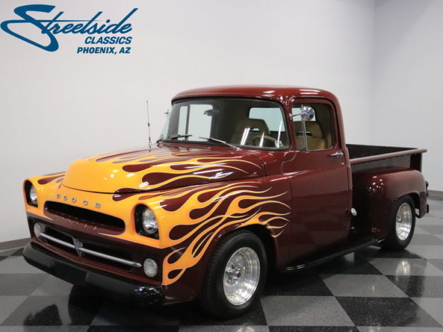 383 STROKER V8, 3-SPD AUTO, PS, A/C, FRONT DISCS, GR8 PAINT, TOP NOTCH RESTOMOD! 1957 Dodge D100