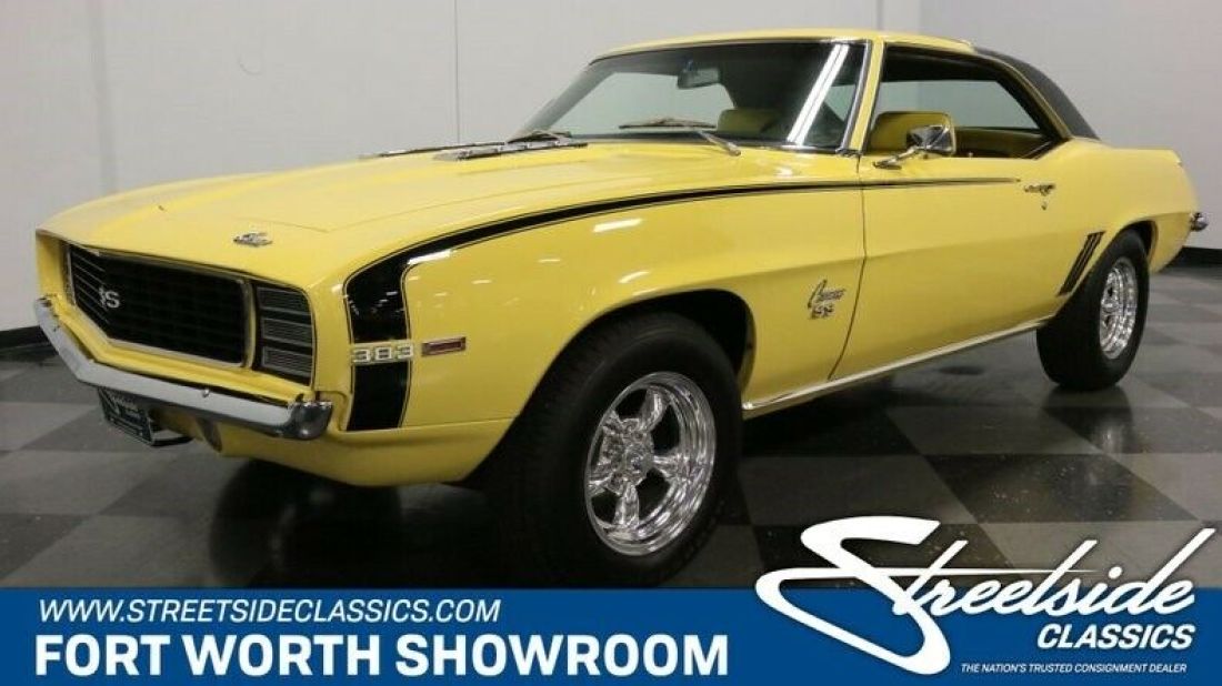 383 Stroker V8, Auto, A/C, PS/B w/ Front Disc, Fresh Inside/Out, Drives Great! 1969 Chevrolet Camaro RS/SS Tribute