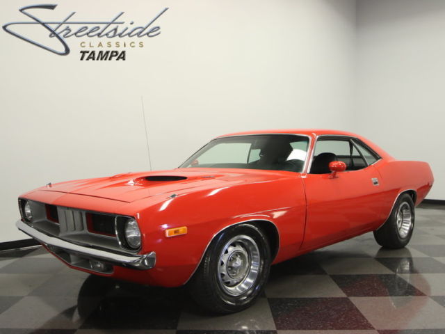 383 V8, 727 AUTO, PS, PB W/FRNT DISCS, PROVISIONS FOR A/C, VALUE PRICED CUDA!! 1972 Plymouth Barracuda